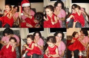 Sequência de cosquinhas na alma da festa de Natal