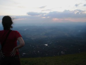 Vista da Serra da Moeda.