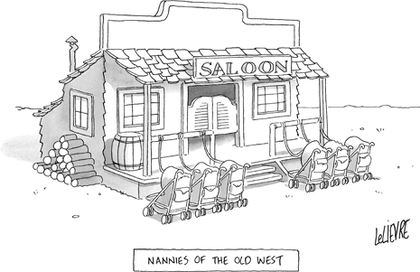 [Babás do velho oeste.]