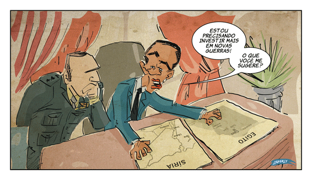 Charge de Lederly publicada na "Folha de S.Paulo" de 2.9.2013.