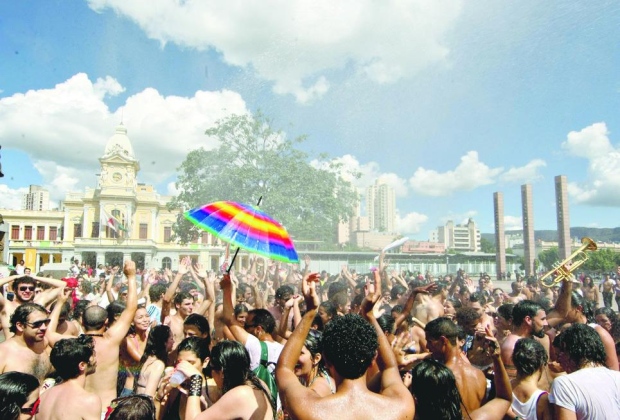 Pré-Carnaval já acontece em Beagá. Foto: Cristiano Trad/O Tempo.