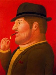 Quadro do colombiano Fernando Botero (1932-).