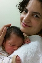 Luiz, quando tinha 1 semana: mas foi outro dia mesmo!!!!