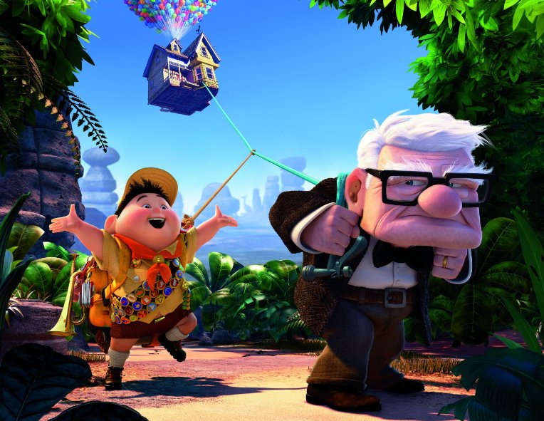 Cena do filme 'Up: altas aventuras'