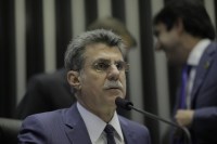 Romero Jucá, o primeiro ministro derrubado. Foto: Agência Senado