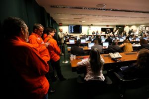 Comissão Especial da Petrobras e Exploração do Pré-Sal aprova o PL 4567/16, que retira a obrigatoriedade de exclusividade da Petrobras na produção em áreas do pré-sal. Foto: Marcelo Camargo/Agência Brasil