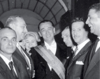 Juscelino no dia de sua posse, em 1956. Foto: Arquivo Nacional do Brasil 