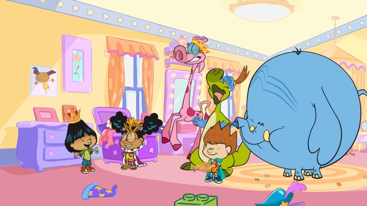 Personagens do desenho Meu Amigãozão