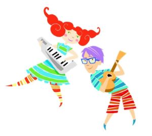 Pauleco e Sandreca, desenhos de Paulo Tatit e Sandra Peres, do Palavra Cantada