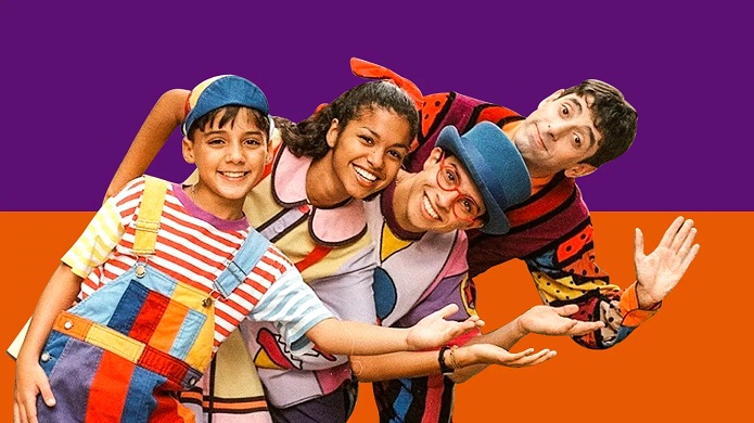 Zequinha, Biba, Pedro e Nino, personagens do Castelo Rá-Tim-Bum