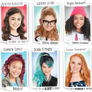 Personagens da série Project MC², da Netflix.