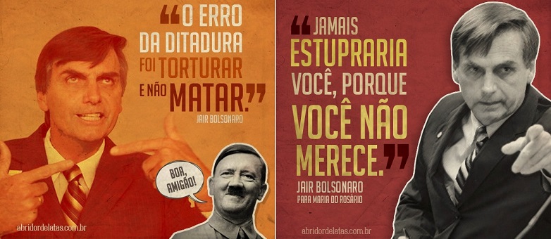 Para votar com consciência, relembre as frases de Bolsonaro