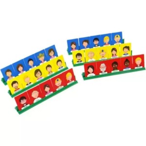 Detalhe do jogo Quem é?