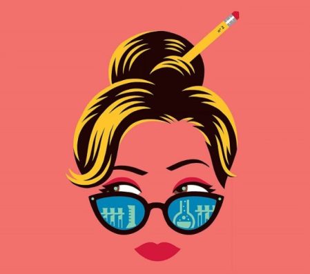 Ilustração na capa externa do livro Uma Questão de Química.