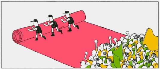 Charge de João Montanaro sobre atos terroristas e golpistas em Brasília, em 8/1/2023.