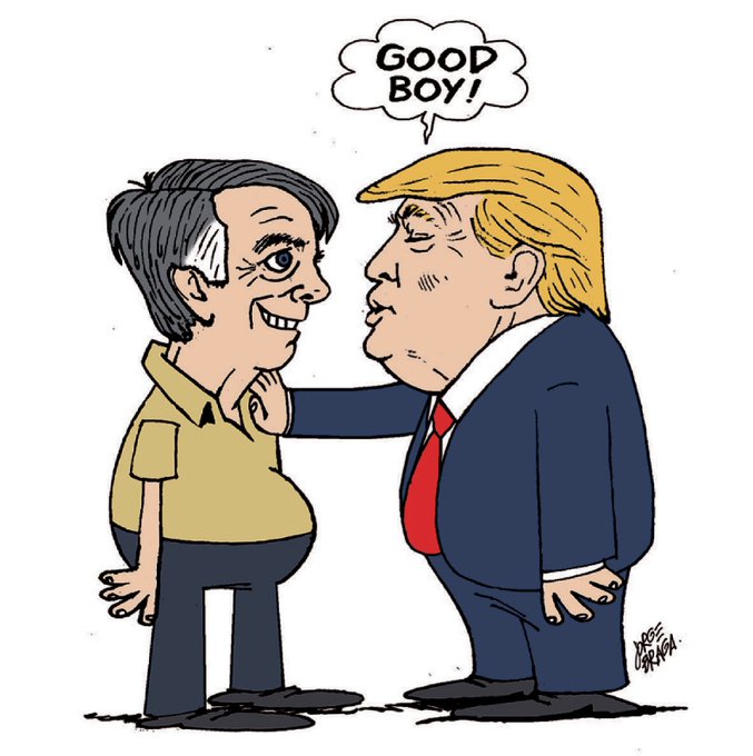 Charge de Jorge Braga sobre atos terroristas e golpistas em Brasília, em 8/1/2023.