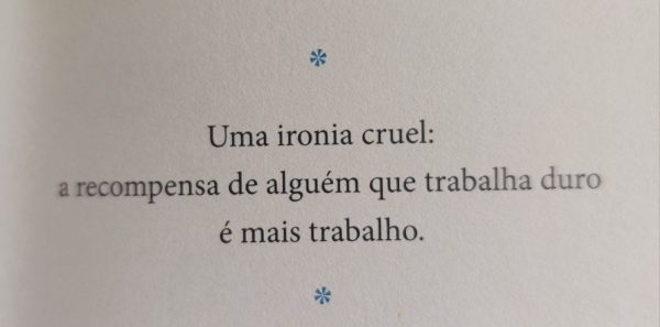 Pensamento de Haemin Sunim no livro 'As Coisas que você só vê quando desacelera'.