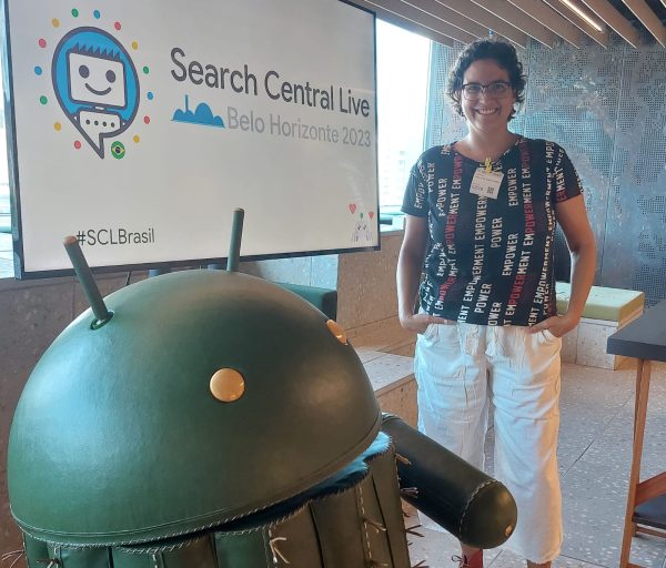 Eu e o Android no Google Search Central Live