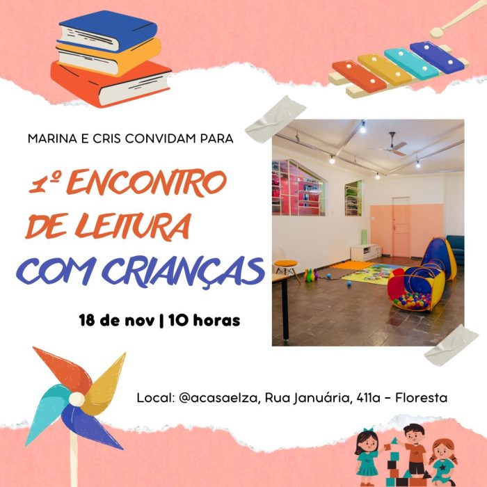 Um encontro literário para crianças em BH