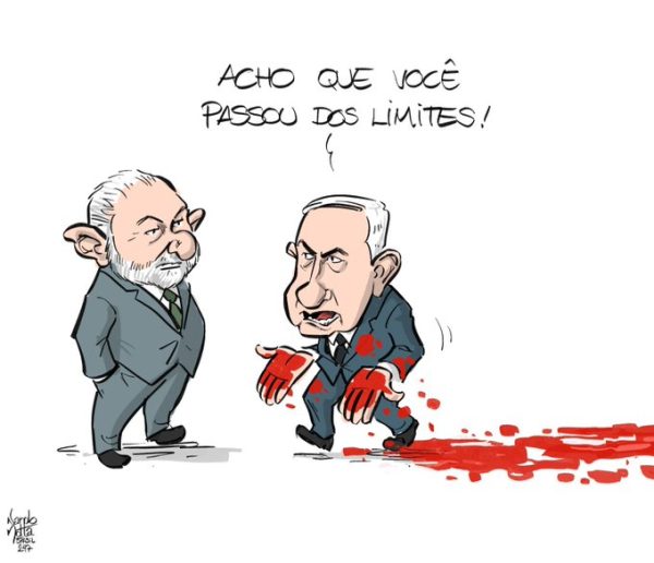 Grave é ser ‘persona grata’ de um genocida