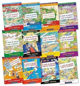 12 primeiros volumes da coleção A Casa na Árvore. O 13° foi lançado em março de 2024.