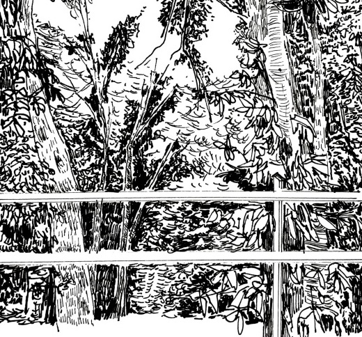 Ilustração de Marcos Franchini, na capa do livro 'À Vontade', de Flávia Lamary.