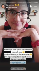 Avisei aos meus amigos que estava de saída e FUI! ;)