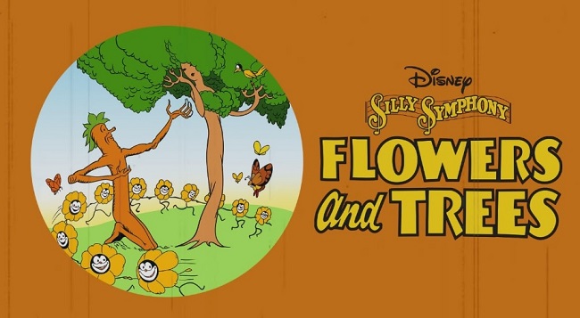 Curta de animação Flores e Árvores.