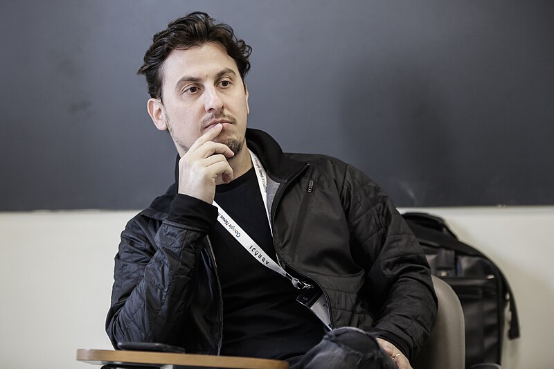 Leandro Demori, em foto de 2018, quando ainda estava no The Intercept. Foto: Alice Vergueiro/Abraji