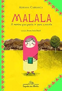 Capa do livro Malala, de Adriana Carranca