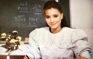 A Professora Helena da novela Carrossel original, de 1989.
