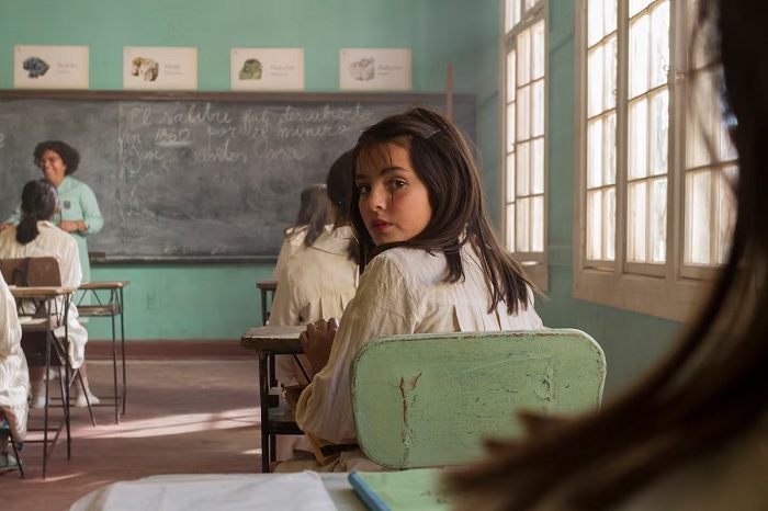 Cena do filme A Contadora de Filmes.