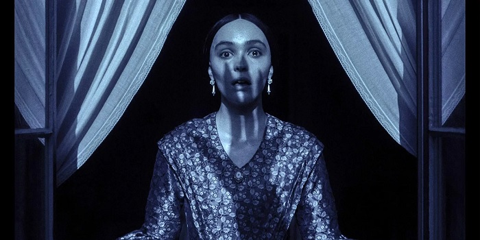 Cena do filme Nosferatu, estrelada por Lily-Rose Depp, filha de Johnny Depp.