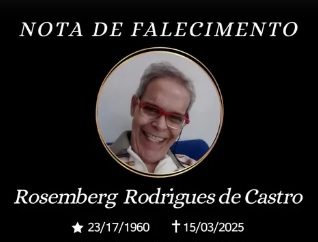 Morre Rosemberg Rodrigues de Castro (1960-2025), radialista autodidata e sorridente