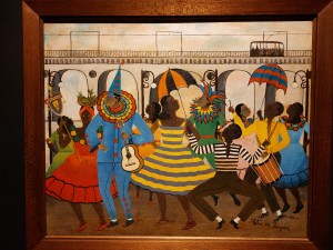 Obra da exposição Ancestral, no Centro Cultural Banco do Brasil de Belo Horizonte (CCBB-BH). Foto: CMC / blog da kikacastro - abril de 2025