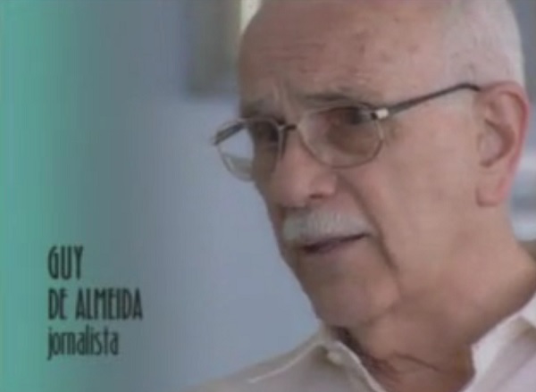 O jornalista Guy de Almeida (1932-2025). Foto: Reprodução / TV Assembleia