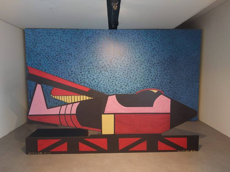 Obra de Alcides Pereira dos Santos, artista de Rui Barbosa (BA), que morreu em São Paulo em 2007.