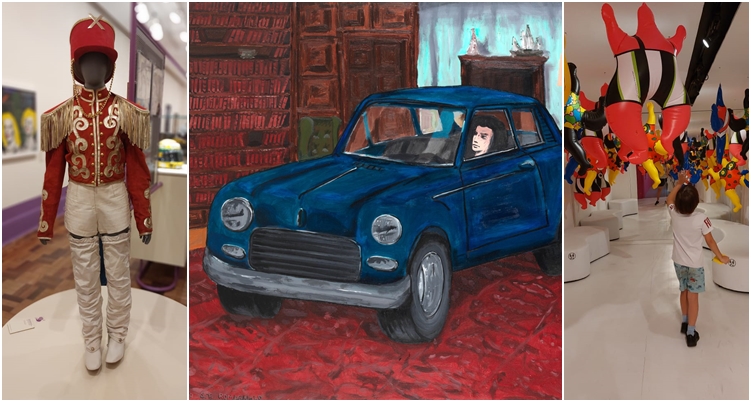 Três exposições gratuitas em cartaz na Praça da Liberdade, em BH.