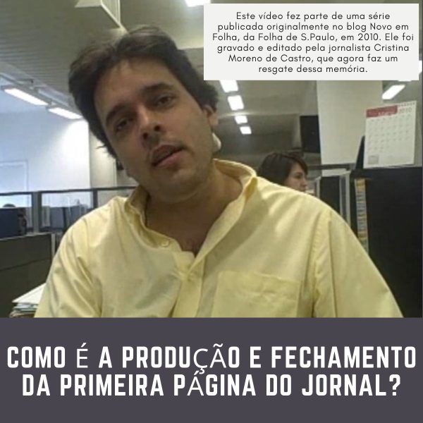 Bastidores de uma redação de jornal: como é feita a primeira página?