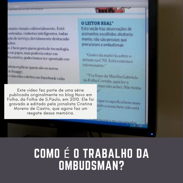 Bastidores de uma Redação de jornal: como é o trabalho da ombudsman?