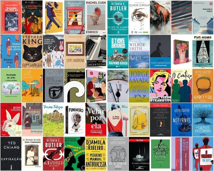 Pelo menos 50 livros apareceram no meu desafio dos 30 livros em 30 dias :)