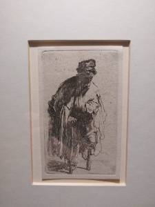 Obra da exposição Rembrandt – O mestre da luz e da sombra na Casa Fiat de Cultura. Foto: CMC / blog da kikacastro