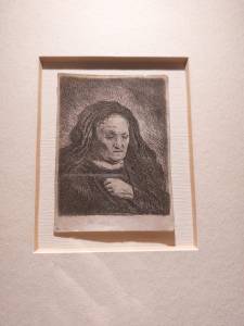 Obra da exposição Rembrandt – O mestre da luz e da sombra na Casa Fiat de Cultura. Foto: CMC / blog da kikacastro