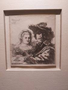 Obra da exposição Rembrandt – O mestre da luz e da sombra na Casa Fiat de Cultura. Foto: CMC / blog da kikacastro