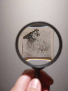 Obra da exposição Rembrandt – O mestre da luz e da sombra na Casa Fiat de Cultura. Foto: CMC / blog da kikacastro