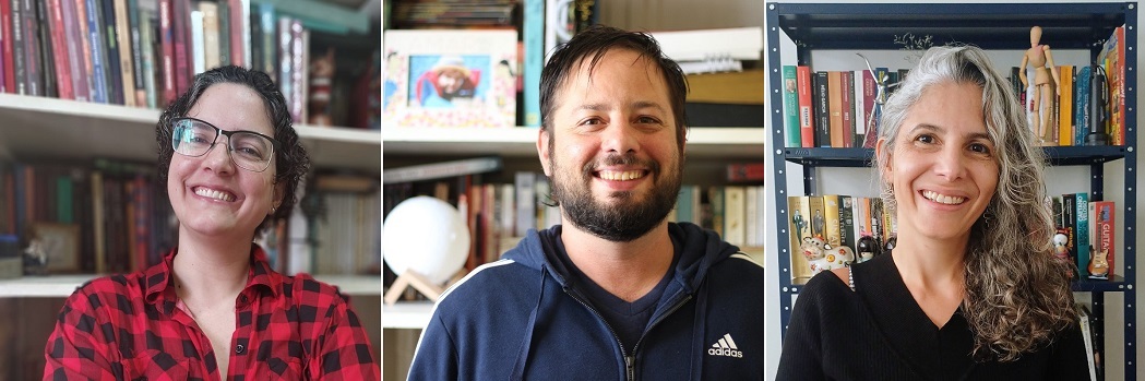 Cristina Moreno de Castro, Humberto Trajano e Viviane Moreno, jornalistas experientes à frente da empresa Kikacastro Comunicação.