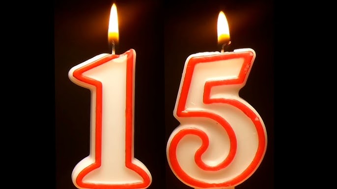 Velas de 15 anos
