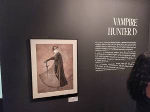 Obra da exposição Yoshitaka Amano - Além da Fantasia, no CCBB BH, a maior da carreira do artista japonês. Foto: CMC / blog da kikacastro