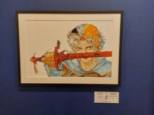 Obra da exposição Yoshitaka Amano - Além da Fantasia, no CCBB BH, a maior da carreira do artista japonês. Foto: CMC / blog da kikacastro