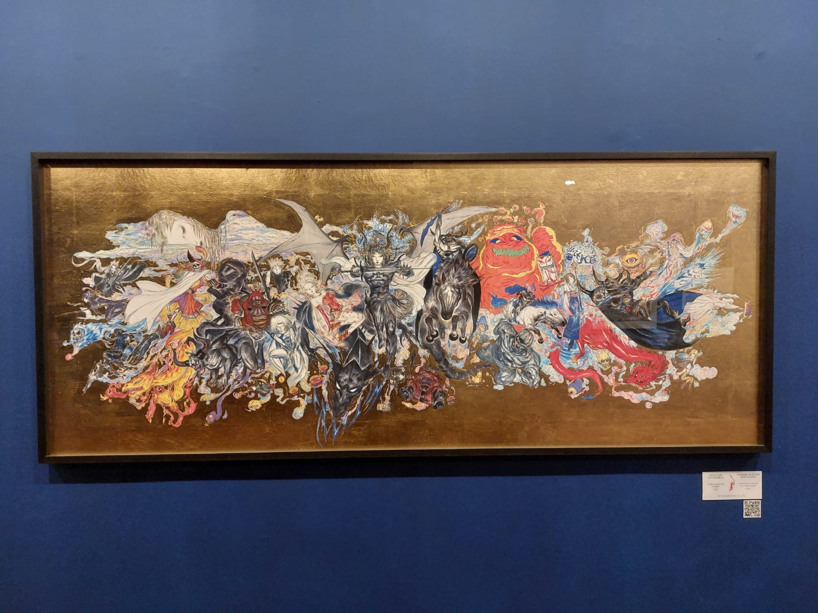 Obra da exposição Yoshitaka Amano - Além da Fantasia, no CCBB BH, a maior da carreira do artista japonês. Foto: CMC / blog da kikacastro